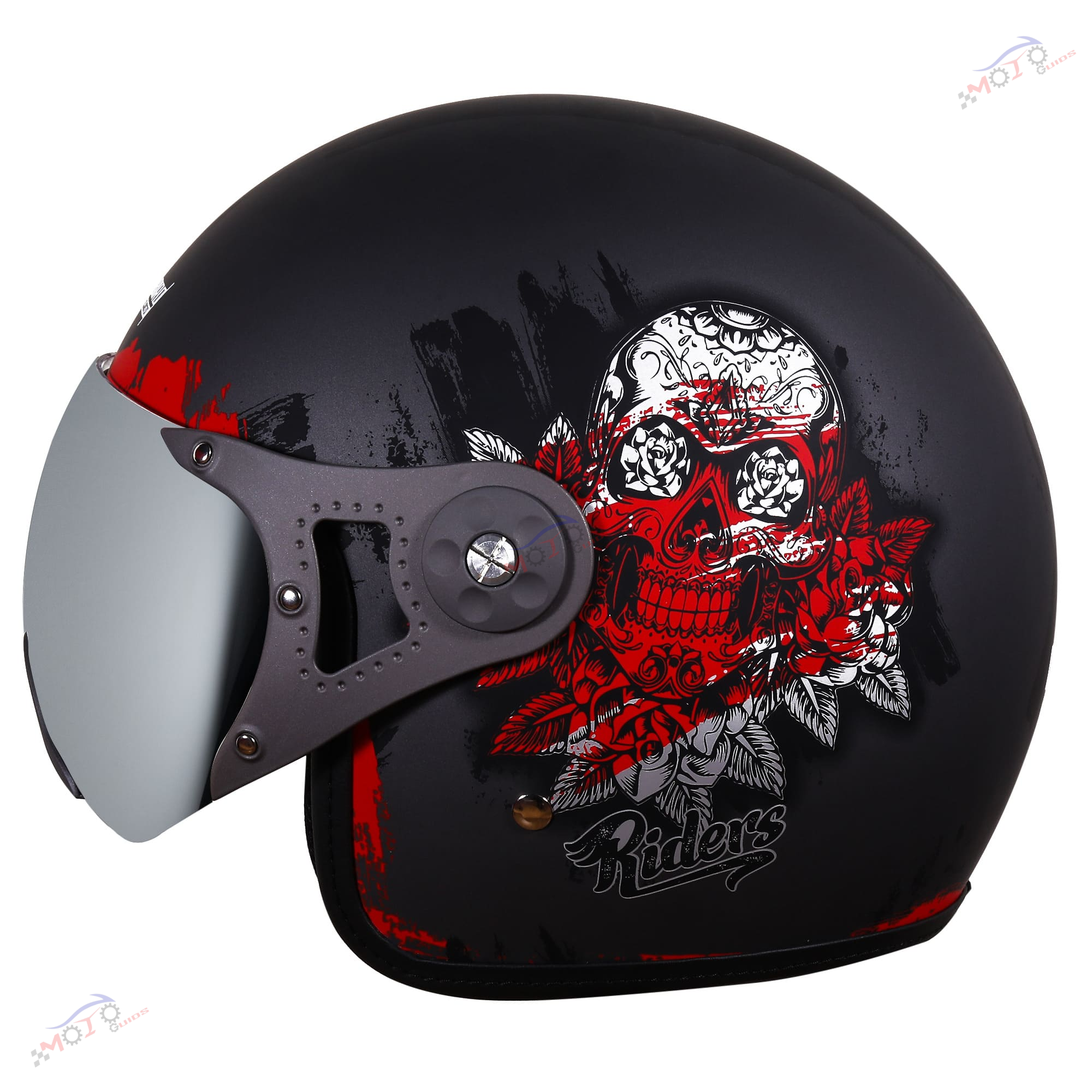 SB-40 DOT RIDERZ(WITH EXTRA CLEAR VISOR) 